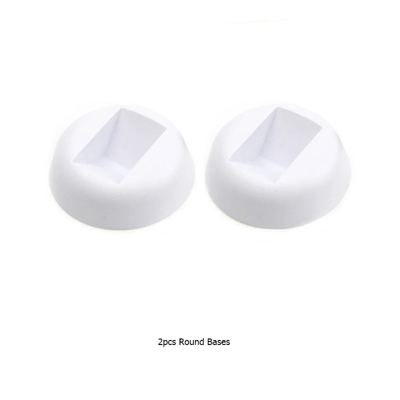 PE Film Jewelry Storage Box 3D Packaging Case Gemstone Free Stand Floating Frame Membrane Ring Earrings Necklace Display Holder