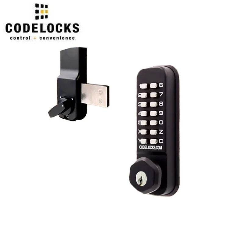 - CL200 - Mechanical Lock - Light Duty - Dual Backset Deadlatch 2 3/4" - 2 3/8" - Surface Deadbolt - Key Override - Optional Finish - Fire Rated - Grade 2