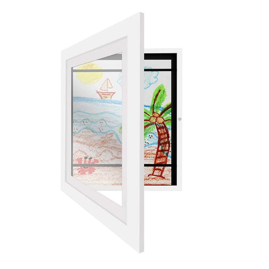 Children Art Frames Magnetic Front Open Changeable Kids Frametory for Poster Photo Drawing Paintings Pictures Display Home Decor