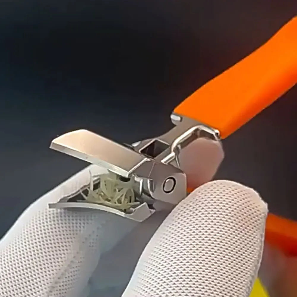 Slanted Nail Clippers, Wide Jaw Opening Anti-Splash Slanted Nail Clipper