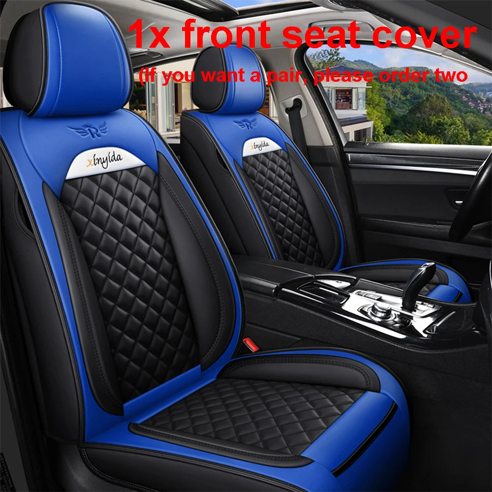 Leather Car Seat Cover Sets for Renault Megane Duster Captur Clio Laguna Kadjar Scenic Koleos Fluence Auto Interior Accessories