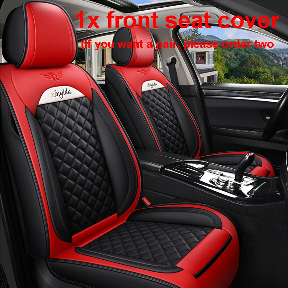 Leather Car Seat Cover Sets for Renault Megane Duster Captur Clio Laguna Kadjar Scenic Koleos Fluence Auto Interior Accessories