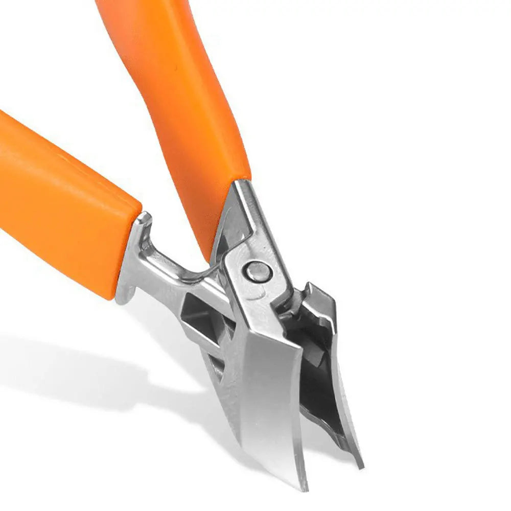 Slanted Nail Clippers, Wide Jaw Opening Anti-Splash Slanted Nail Clipper