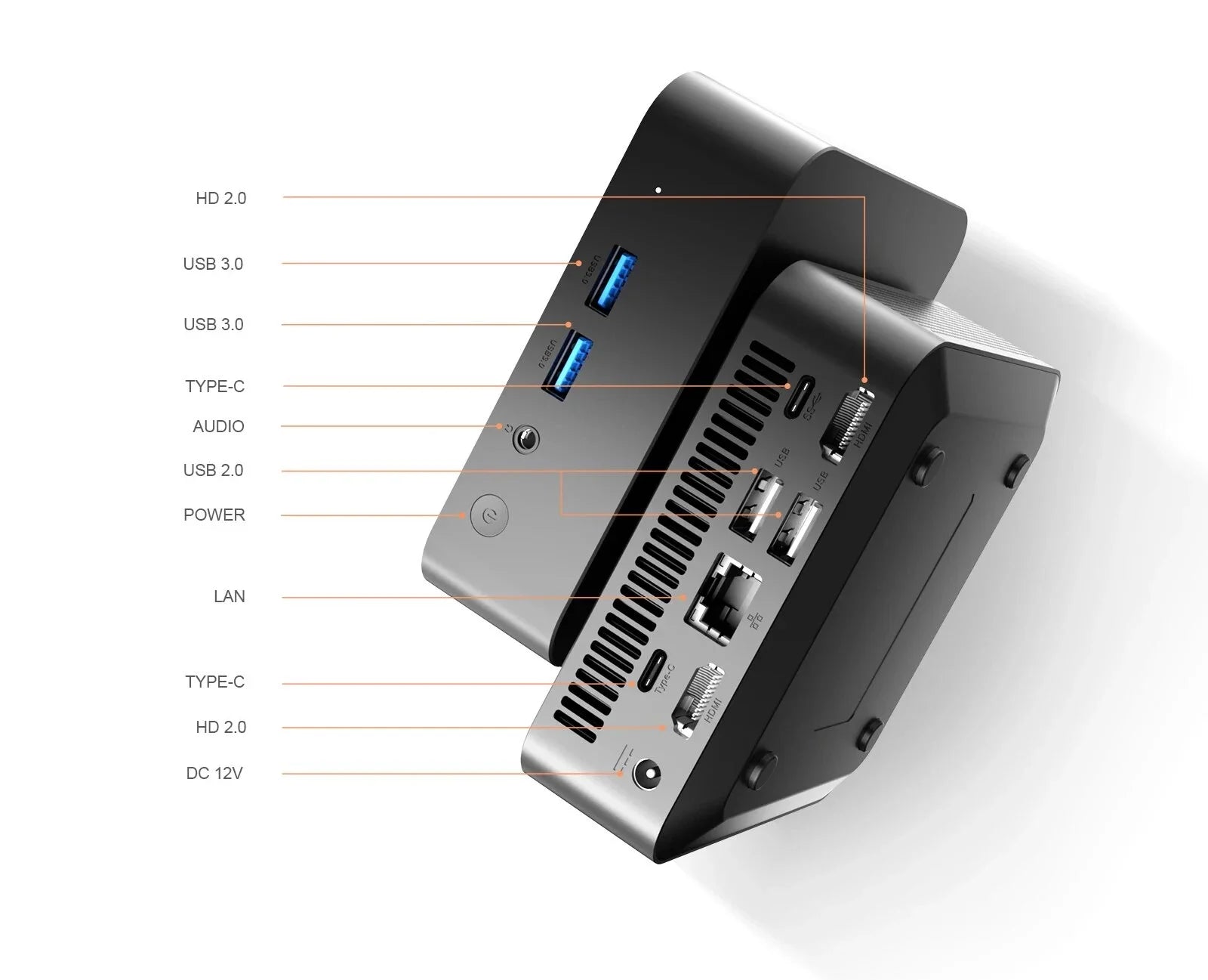 Mini PC Computer Windows 11 Intel Core I9 8950HK 16GB DDR4 512GB 1TB SSD PC Gamer Dual WIFI 6 BT5.2 4K Mini Gaming Pc Desktop